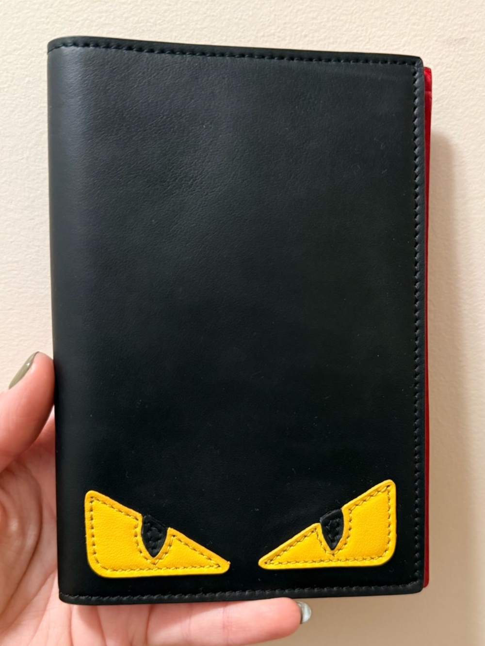 *Rare* Fendi Monster - Authentic Passport Holder